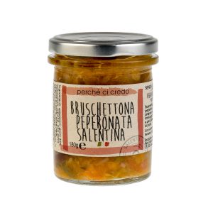 BruschettONA Steweed peppers medley