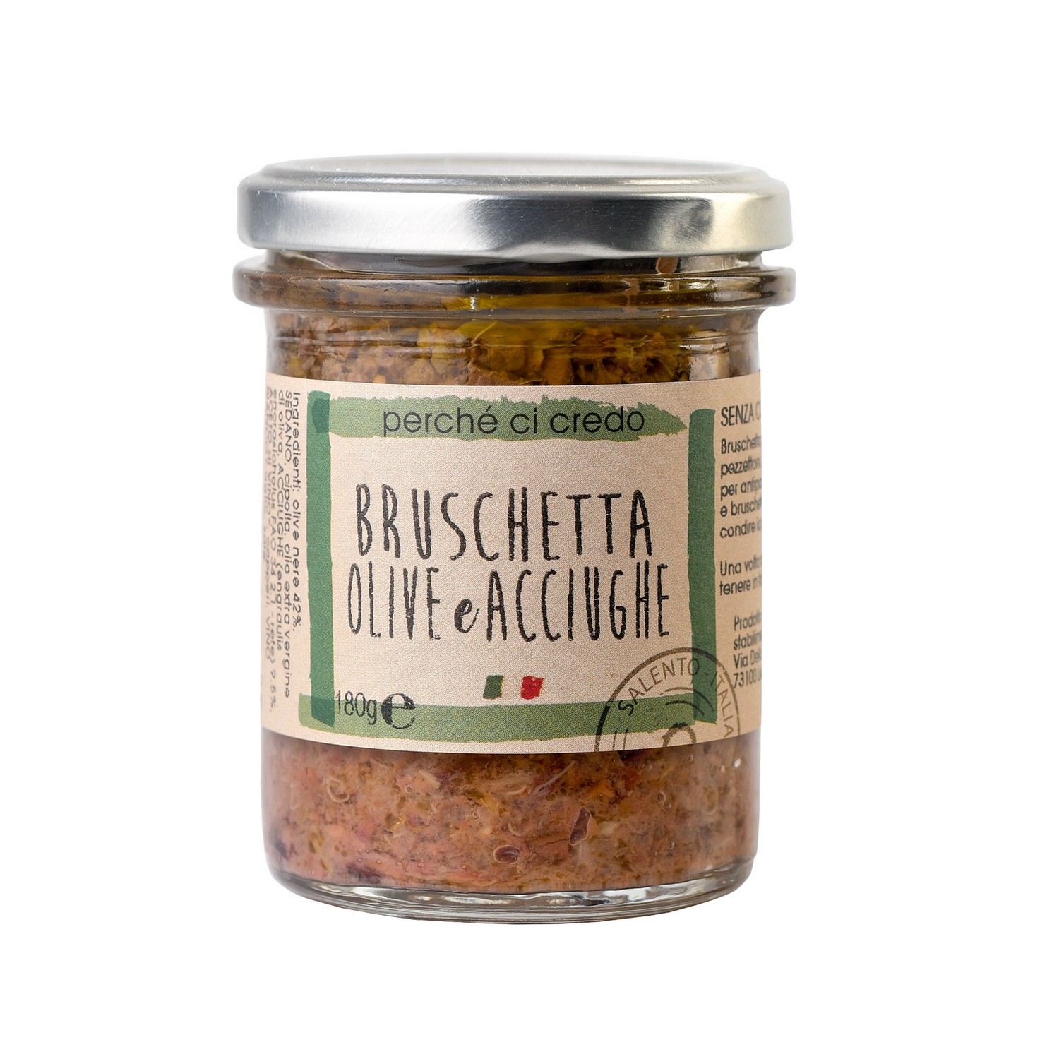 Bruschetta olive e acciughe