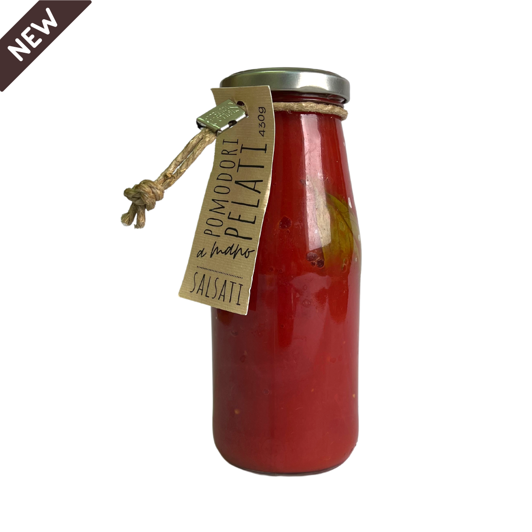 Pomodorini in salsa - Pelati - Varietà ‘Pizzuto Leccese’